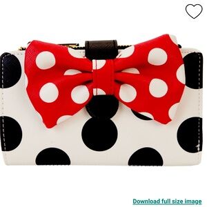 DISNEY
Minnie Mouse Rocks the Dots Classic Flap Wallet